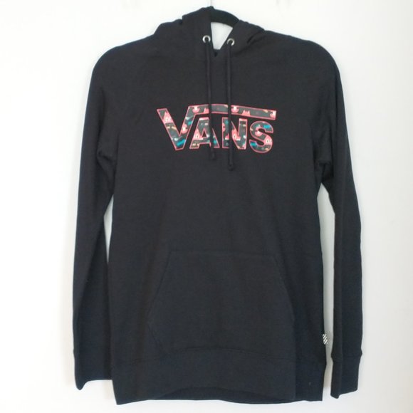 Rare Vans x DabsMyla Black Long Sleeve Hoodie - Size XS - Picture 2 of 4